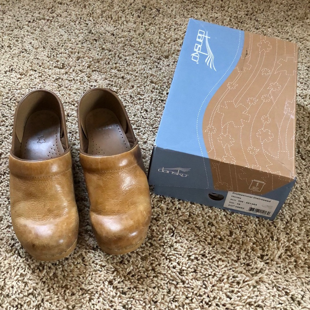 Dansko honey leather